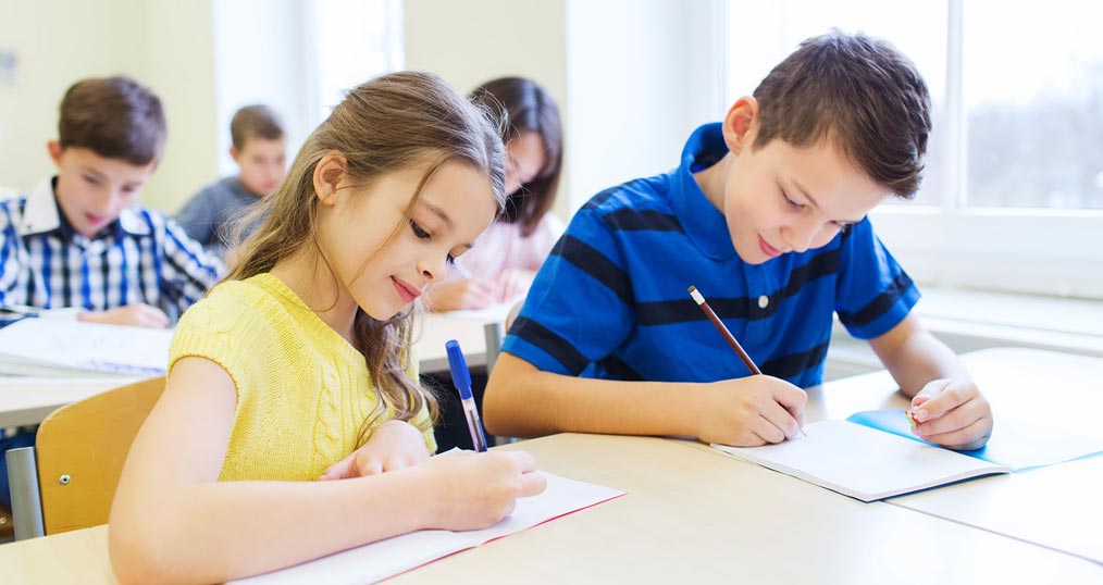 Students Writing