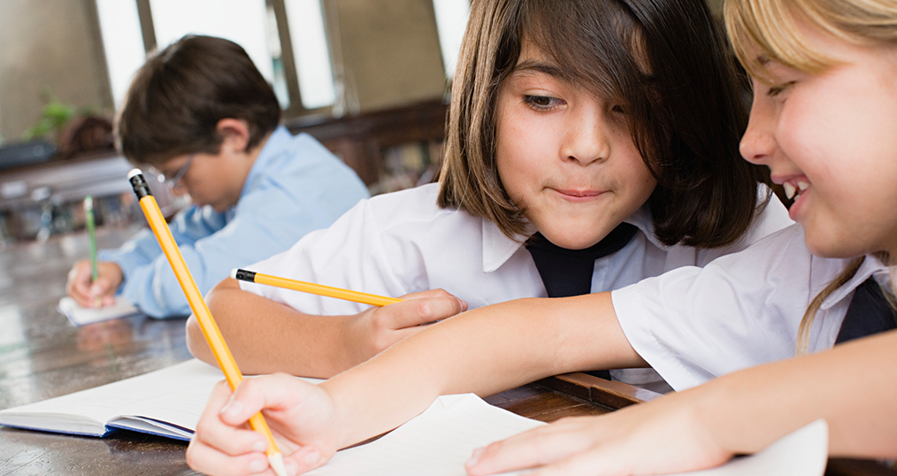 Students Writing